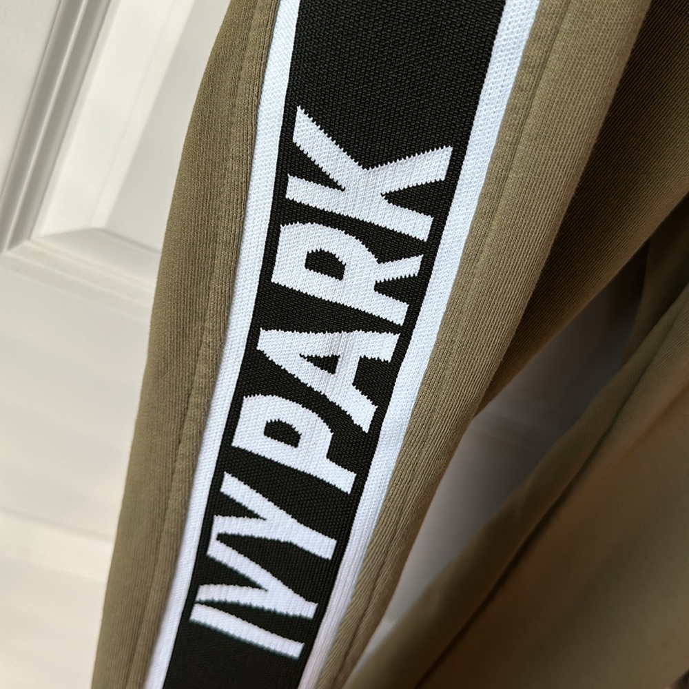 IVY PARK Logo Tape Sweatpants in Olive - Picture 3 of 5